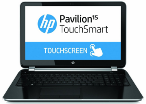 best touchscreen laptops - HP Pavilion Touchsmart 15