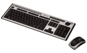 best wireless keyboard - Fellowes Microban Slimline Cordless combo
