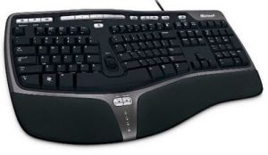 best ergonomic keyboard - Microsoft Natural Ergonomic Keyboard 4000