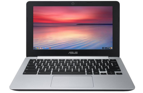 asus chromebook c200 front