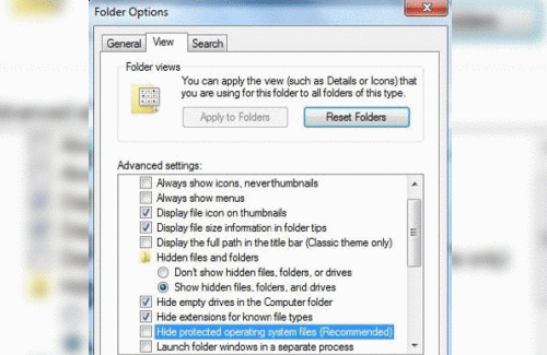 how to show hidden files on your PC