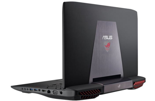 Asus G751JY review - back