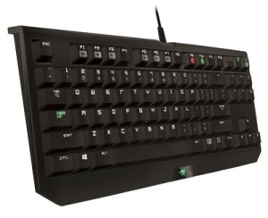 Razer BlackWidow Tournament Edition Stealth Keyboard side