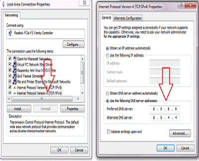 Fix DNS Lookup Failed On Google Chrome