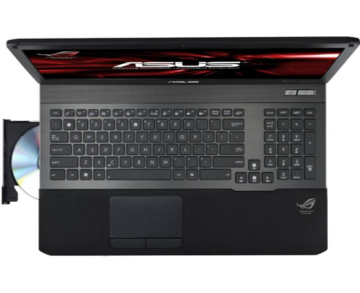 ASUS RoG G75VW-AH71 review top