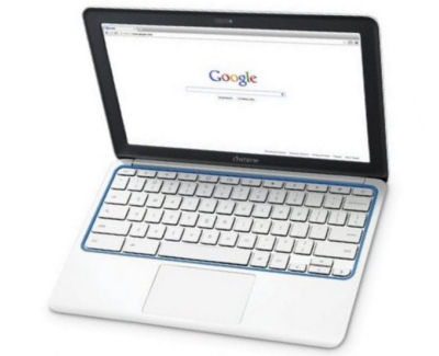 HP chromebook 11 review top view