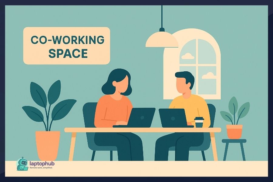 what is co-working space illustration
