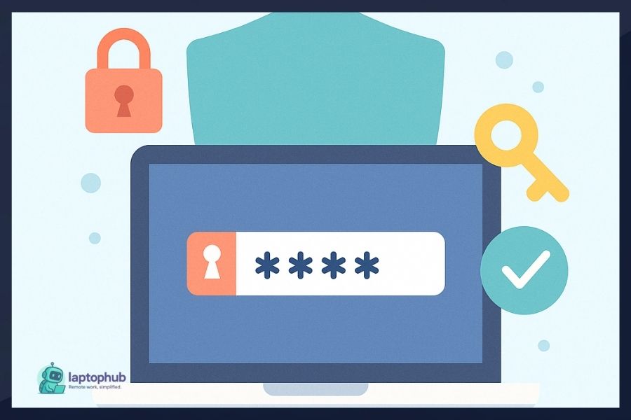 How to create strong passwords illustration