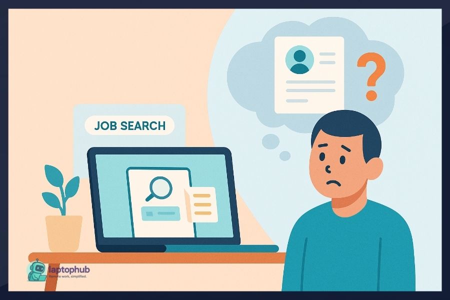 How to get a remote job with no experience illustration
