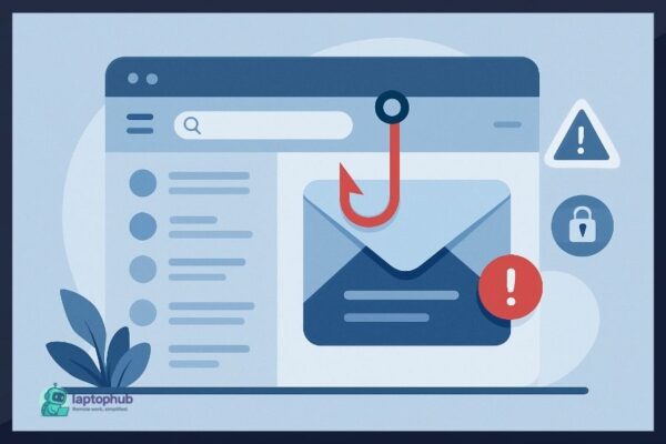 How to spot phishing emails illustration