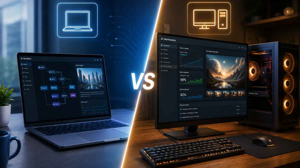 a comparison of laptop vs desktop