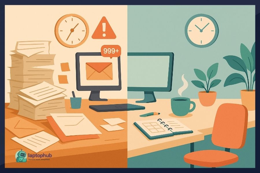 Return to office mandates illustration