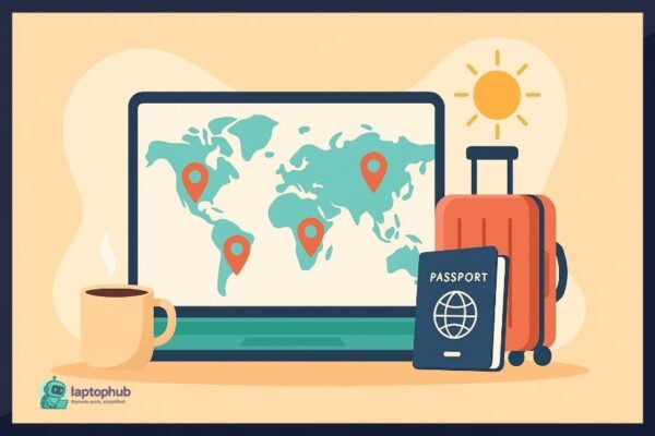 Best countries for remote workers illustration