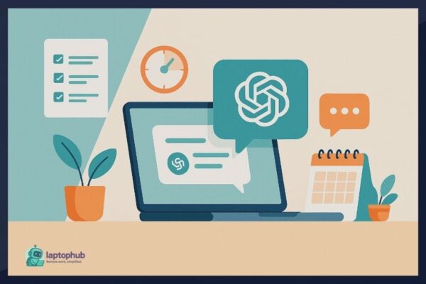 chatGPT for productivity illustration