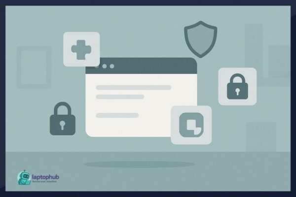 chrome extensions for online security illustration