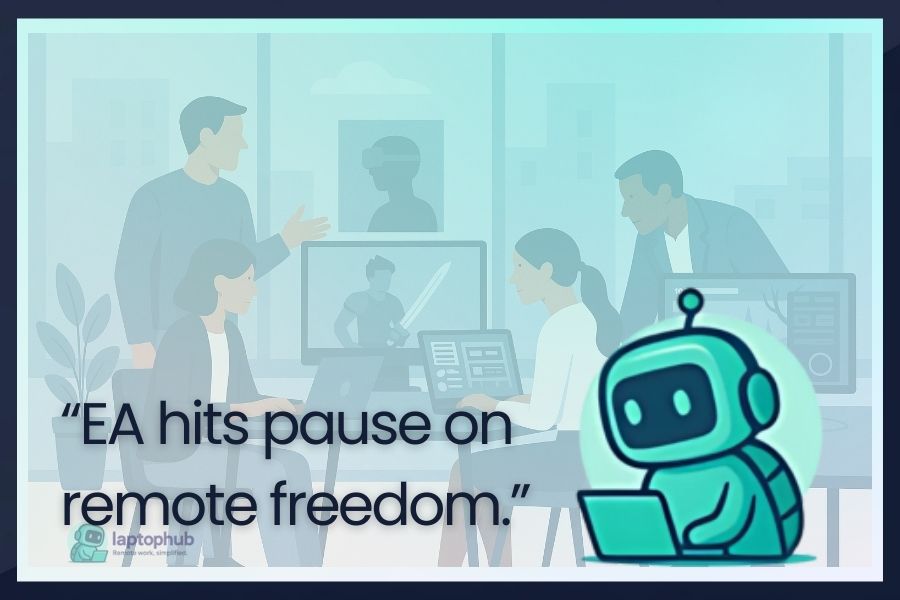 EA hits pause on remote freedom illustration