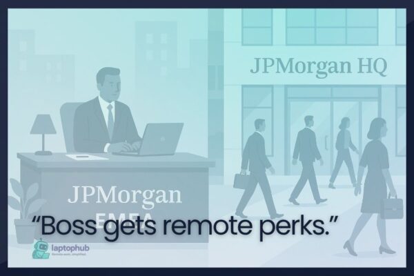 Boss get remote perks illustration
