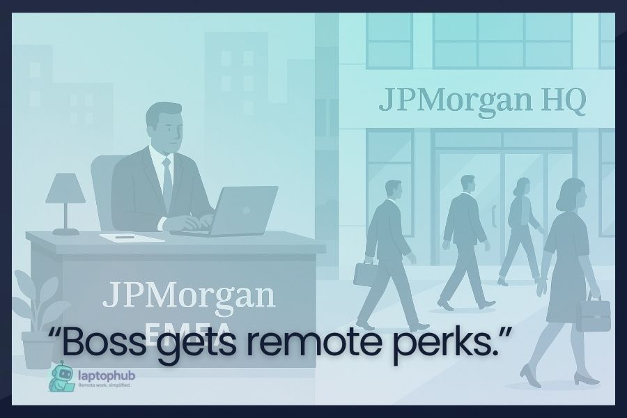Boss get remote perks illustration