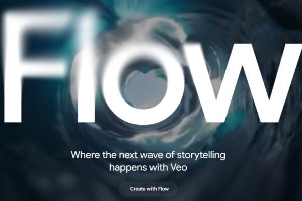 Flow homepage screenshot