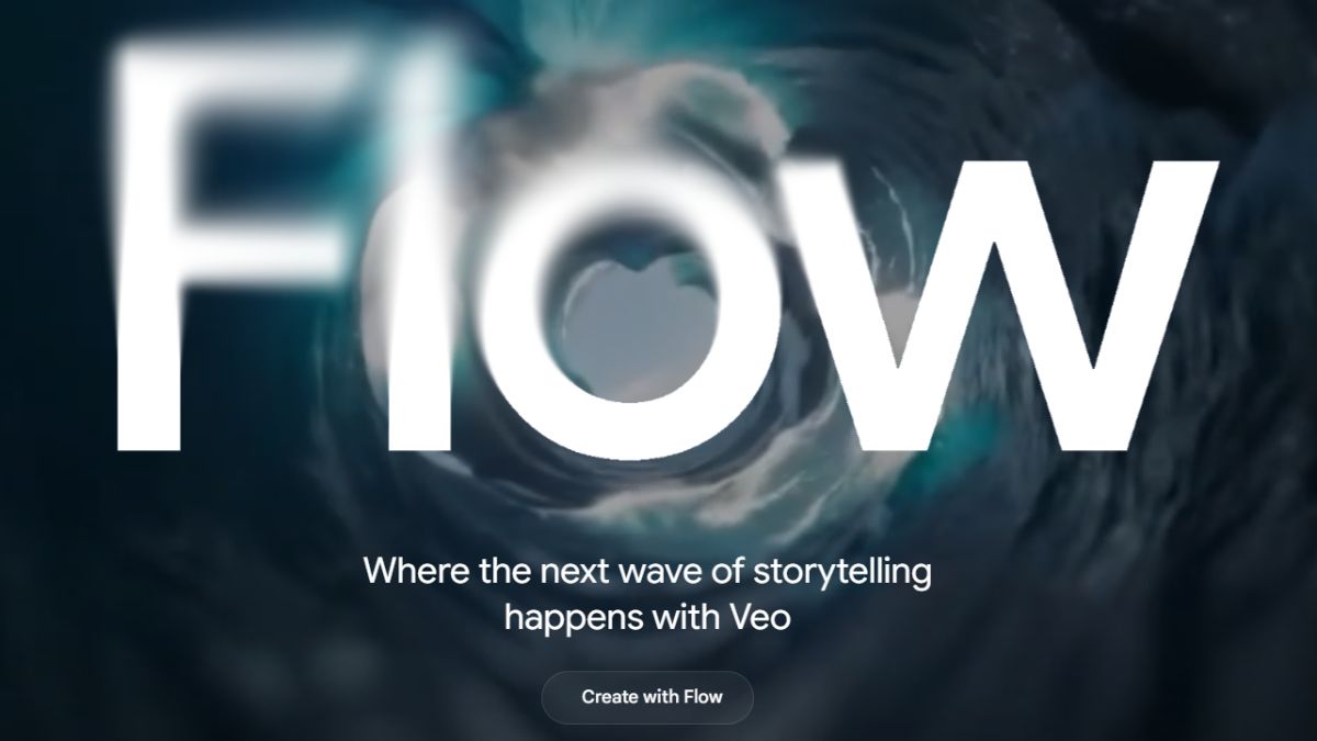 Flow homepage screenshot