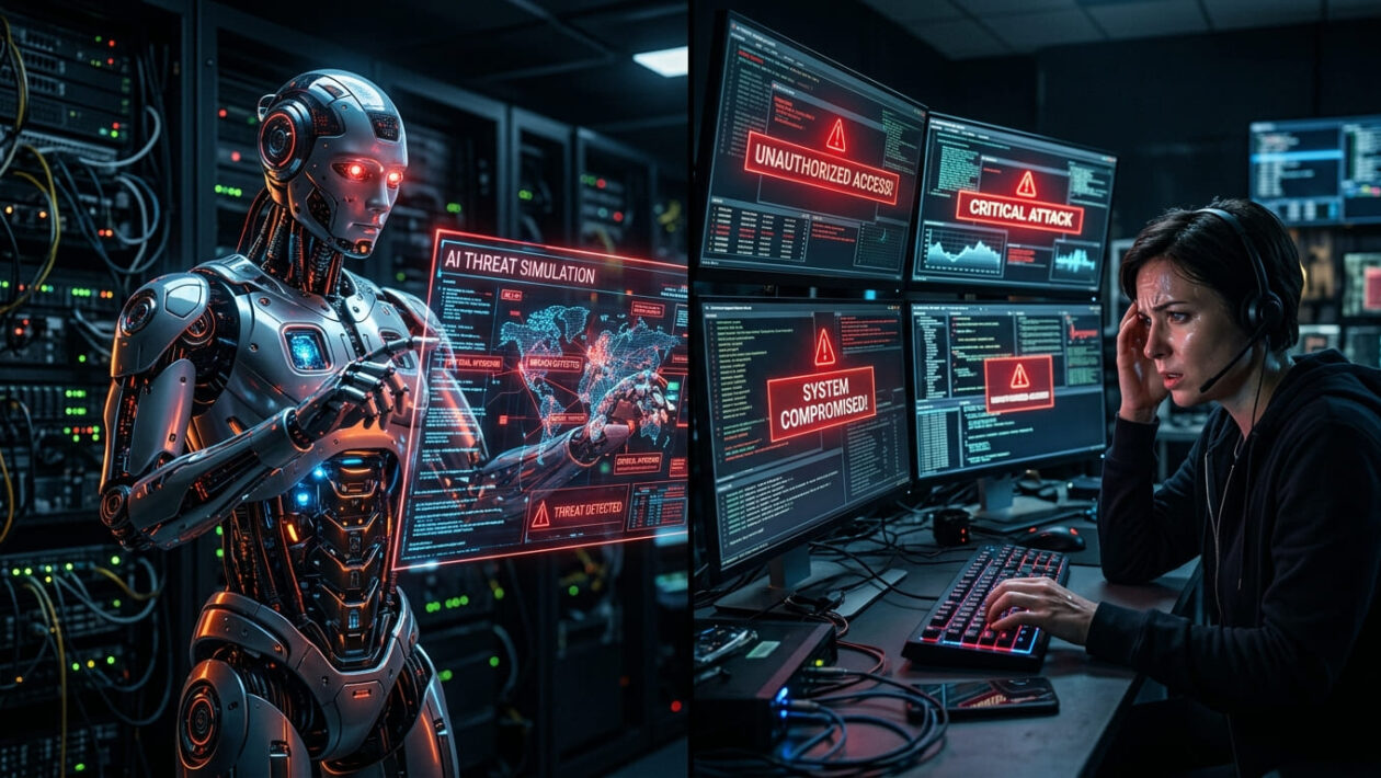 AI vs Human illustration