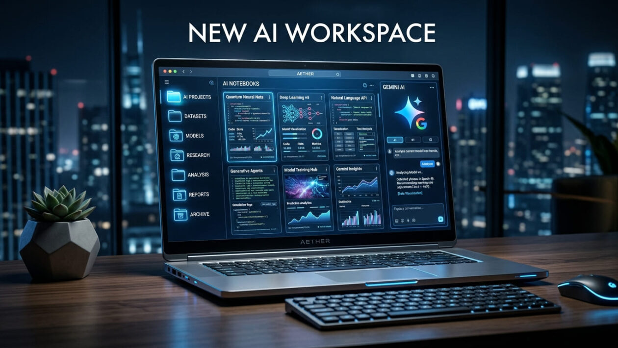 New AI Workspace illustration