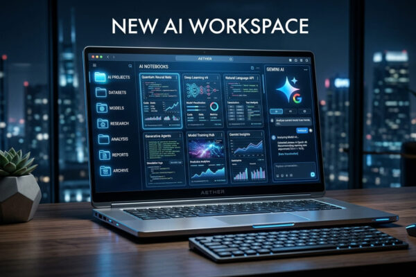 New AI Workspace illustration