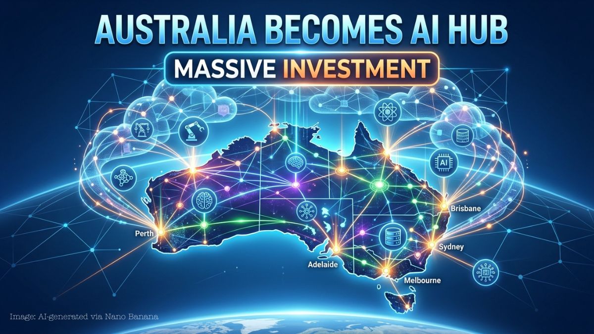 Australia becomes AI hub illustration