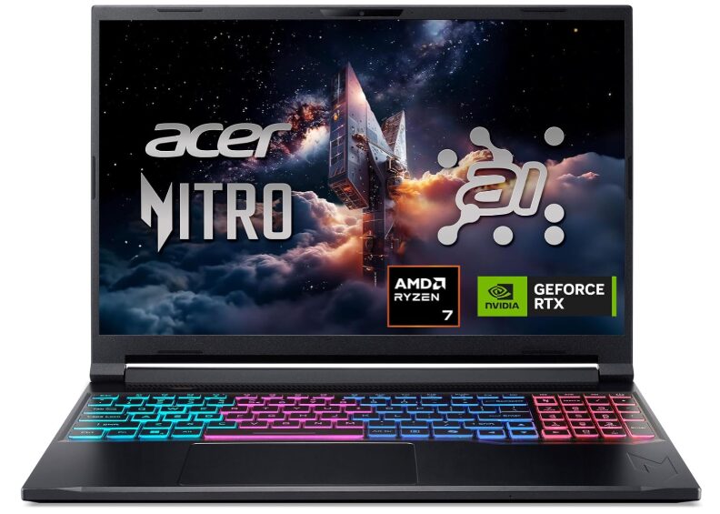 acer Nitro V 16S AI Gaming Laptop