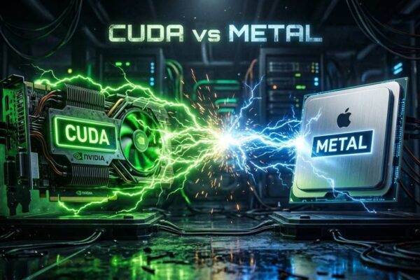 Cuda vs Metal illustration