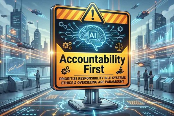 AI accountability illustration