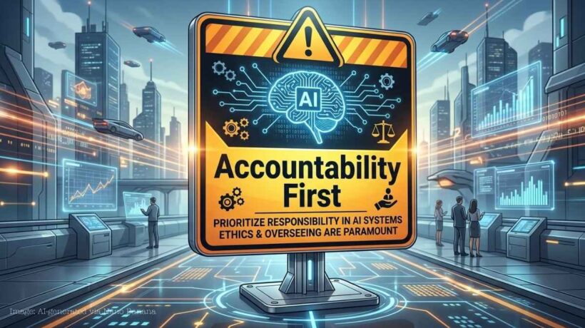 AI accountability illustration