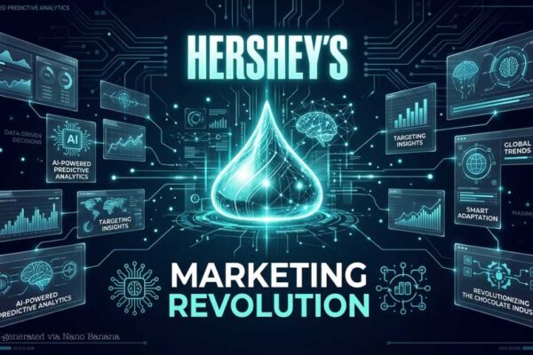 Hershey's AI Marketing illustration