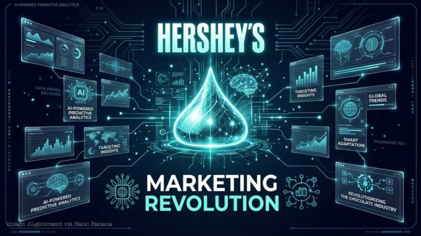 Hershey's AI Marketing illustration
