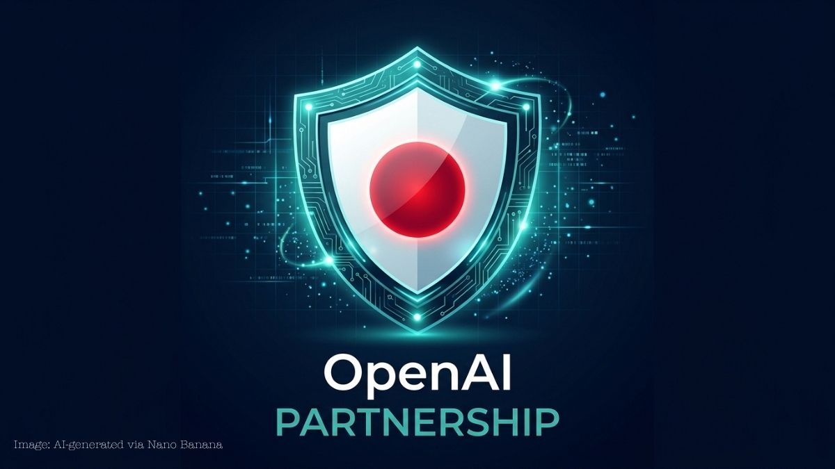 OpenAI Japan cybersecurity partnership illustration