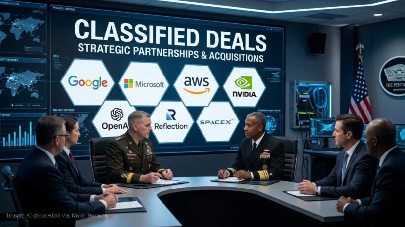 Pentagon AI deals illustration
