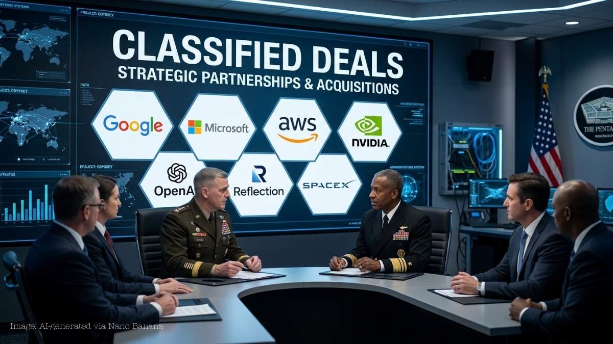 Pentagon AI deals illustration